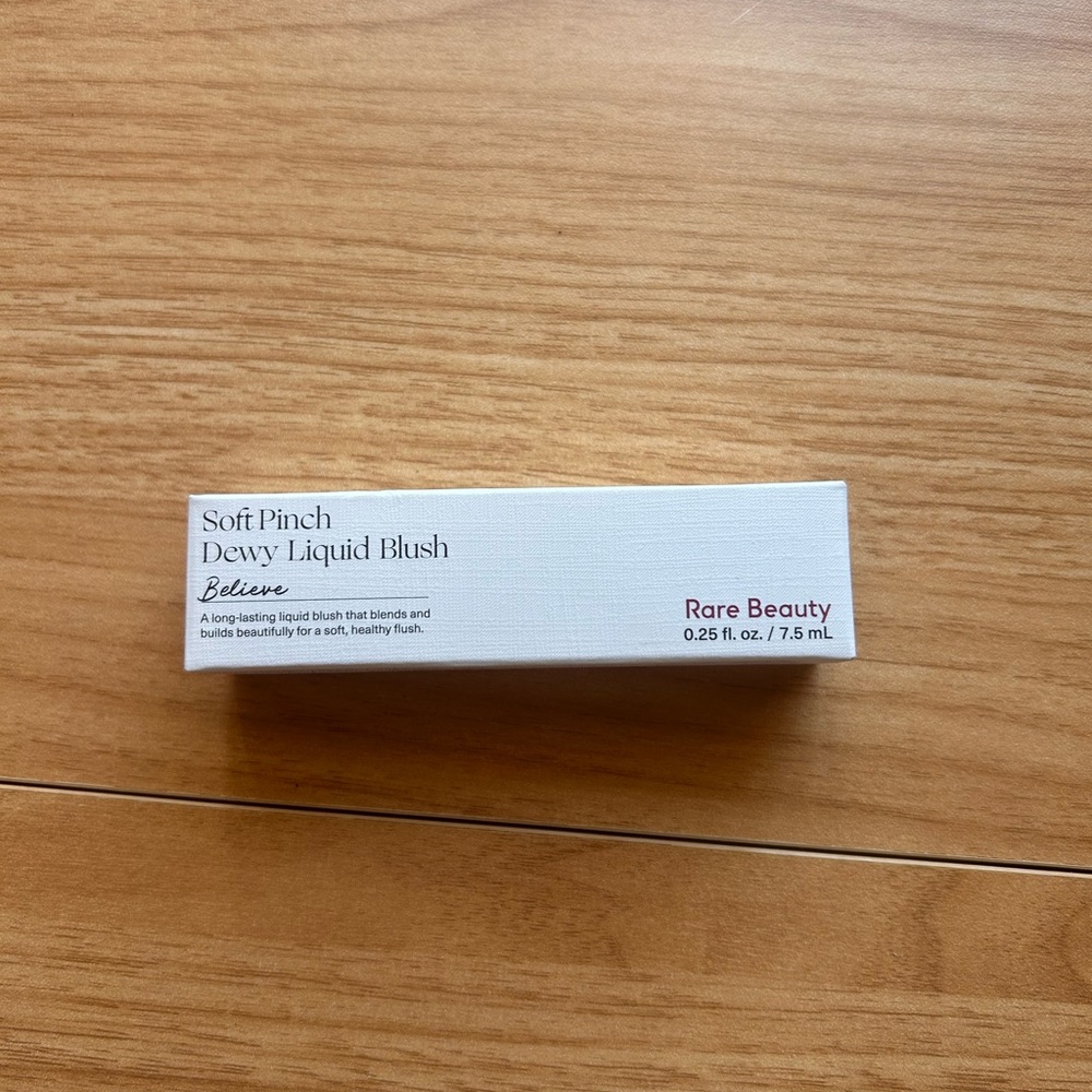 Rare Beauty soft pinch dewy liquid blush Believe